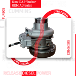 CUMMINS ISX12 #2882110NX HE400VG/HE431VE NEW DAP TURBO DIESEL - $3,200.00+$600.00 CORE DEPOSIT - NEW CALIBRATED ACTUATOR & INSTALLATION ACCESSORY KIT INCLUDED - Image 5