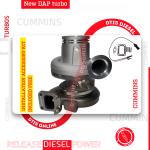 NEW DAP 4309076RX CUMMINS ISX HE500VG/HE561VE TURBO DIESEL - $2100.00 + $600.00 CORE DEPOSIT + INSTALLATION ACCESSOY KIT- CALIBRATED ACTUATOR NOT INCLUDED