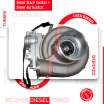 NEW DAP 4309076RX CUMMINS ISX HE500VG/HE561VE TURBO DIESEL - $3200.00 + $600.00 CORE + $200.00 ACTUATOR CORE DEPOSIT - NEW CALIBRATED ACTUATOR & INSTALLATION ACCESSORY KIT INCLUDED - Image 5
