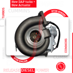 NEW DAP 4309076RX CUMMINS ISX HE500VG/HE561VE TURBO DIESEL - $3200.00 + $600.00 CORE + $200.00 ACTUATOR CORE DEPOSIT - NEW CALIBRATED ACTUATOR & INSTALLATION ACCESSORY KIT INCLUDED - Image 3