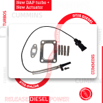 NEW DAP 4309076RX CUMMINS ISX HE500VG/HE561VE TURBO DIESEL - $3200.00 + $600.00 CORE + $200.00 ACTUATOR CORE DEPOSIT - NEW CALIBRATED ACTUATOR & INSTALLATION ACCESSORY KIT INCLUDED - Image 6