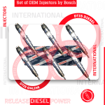 0 986 435 567 MAXXFORCE NEW BOSCH INJECTOR – 6 Injectors Set – $2,700.00 + $600.00 Core Free Shipping in all orders