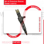 A9360702887 MERCEDES ACTROS -SET OF PREMIUM REMAN DIESEL INJECTORS – 6 Injectors Set – $2,100.00 + $1,200.00 Core Free Shipping in all orders - Image 2