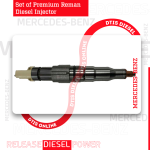 A9360702887 MERCEDES ACTROS -SET OF PREMIUM REMAN DIESEL INJECTORS – 6 Injectors Set – $2,100.00 + $1,200.00 Core Free Shipping in all orders - Image 5