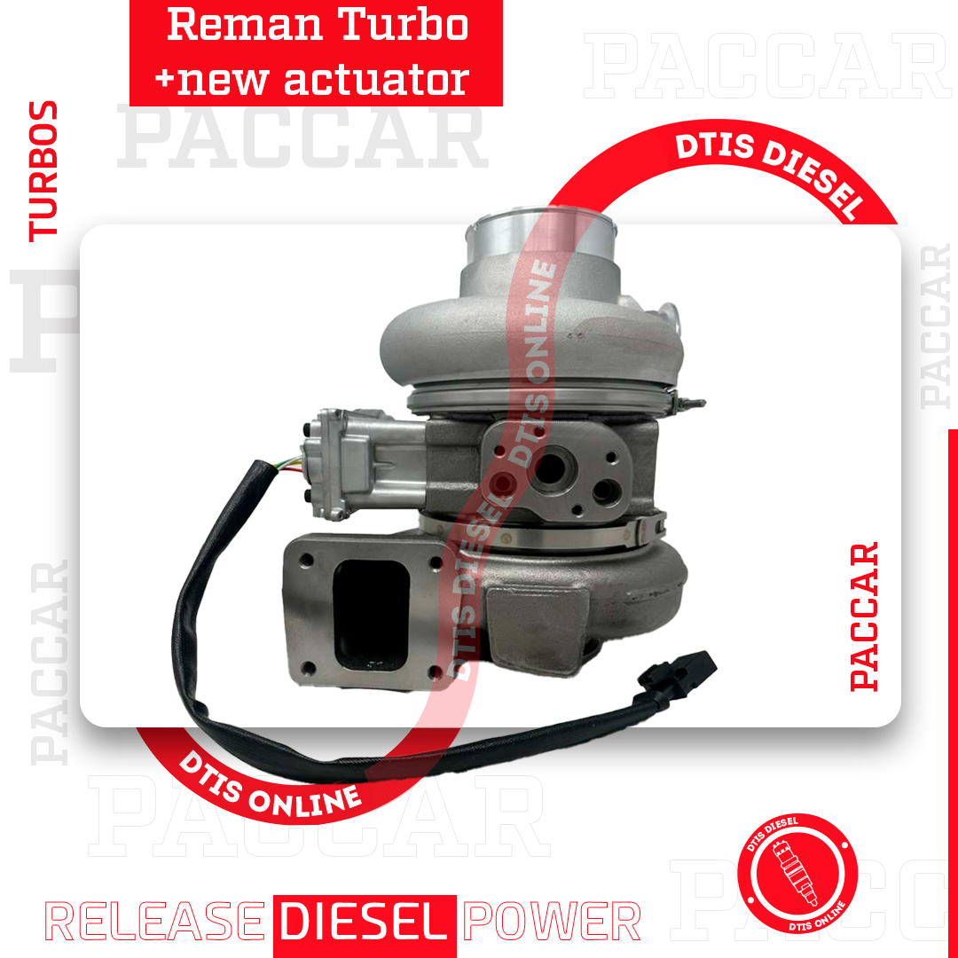 2117464act TURBO PACCAR 2117464 WITH NEW ACTUATOR $3,200+$600 CORE <b style="color: red;">(Offer $2,720 + $600 Core)</b> - Image 1