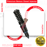10R6163 (C-15) - PREMIUM REMAN DIESEL INJECTOR - $250.00+$200.00 Core Charge Free Shipping in all orders