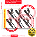 10R8502 (3406E) - Set of Premium Reman Diesel Injectors - 6 Injectors Set - $1,500.00 + $1,200.00 Core Free Shipping in all orders