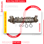 NEW DAP EGR Cooler 5679607– CUMMINS(X15) – GASKETS INLUDED FOR FREE – $2,400.00 FREE SHIPPING IN ALL ORDERS